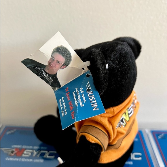 Vintage Complete ‘N Sync Bear Set of All 5 Members Boy Band 2000 - Picture 8 of 8